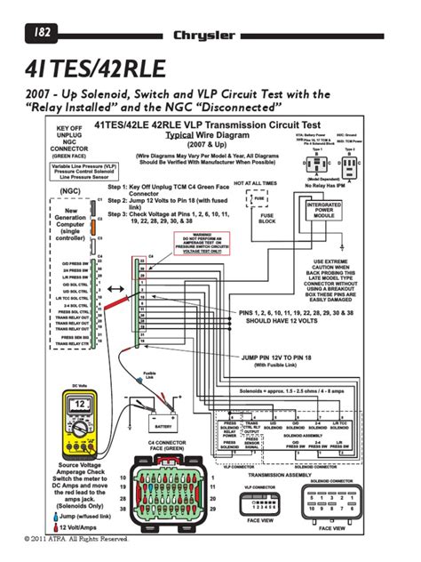 42rle wiring diagram 